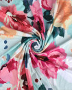 Super Soft Bamboo Rayon All in 1 Stretchy Floral Nursing Cover